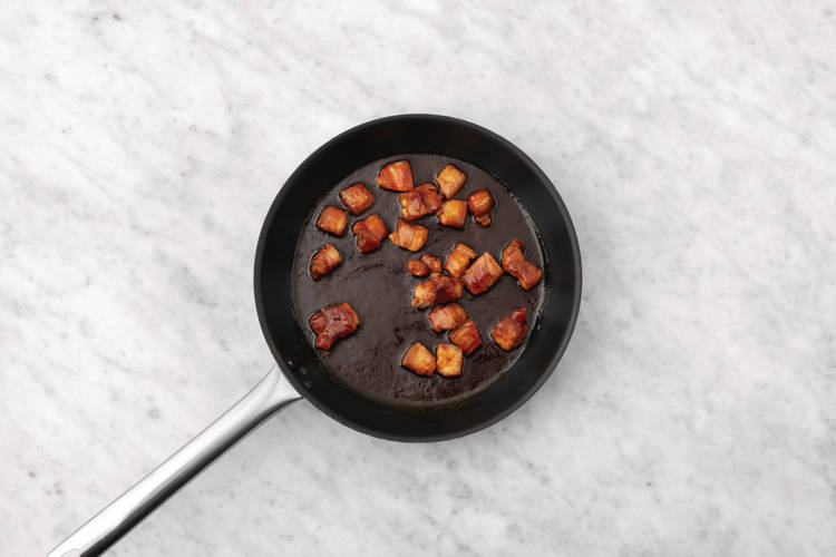 Cook the pork belly