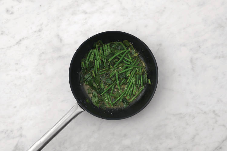 Flavour the veggies