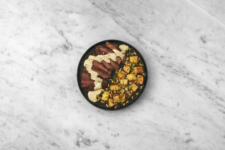 Finish & serve