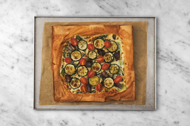 Bake the tart
