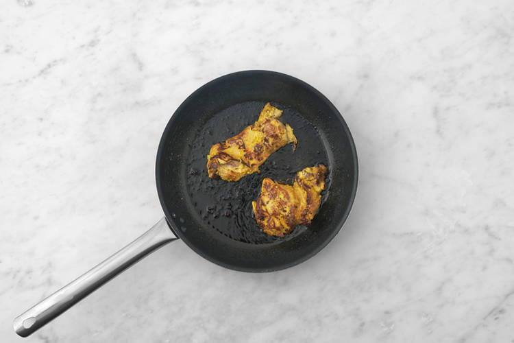 Cook the chicken
