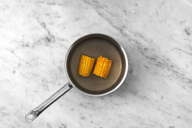 Cook the corn