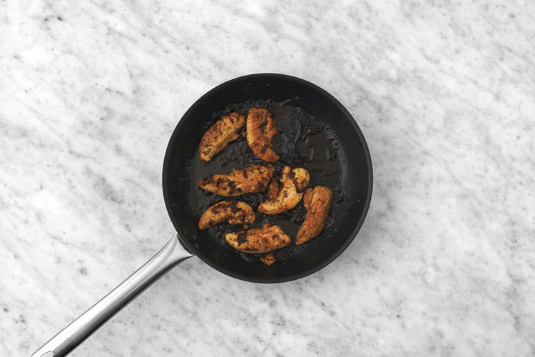Cook the salmon