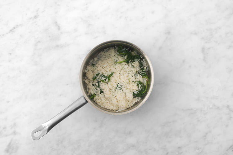 Bring the rice together