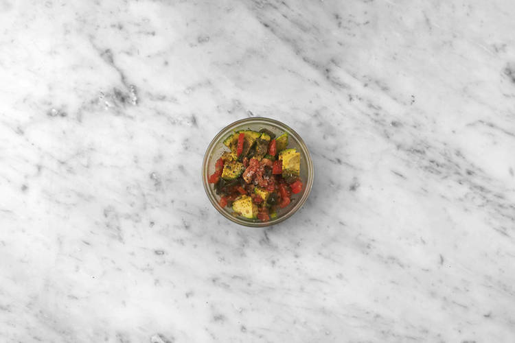 Toss the salsa