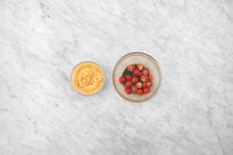 Prep and make pimento cheese