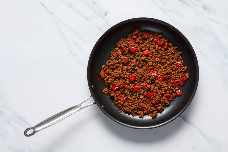 Cook plant-based protein