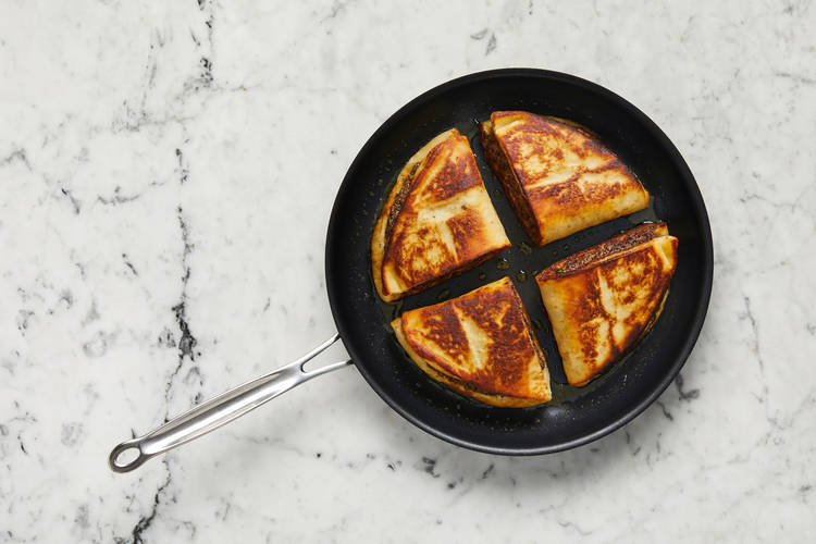 Cook Beyond Meat® stuffed flatbreads