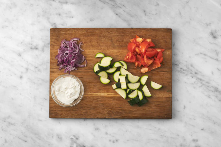 Förbered grönsaker