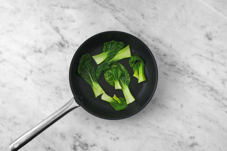 Stek pak choi