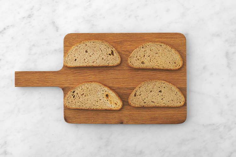 Toast the sourdough