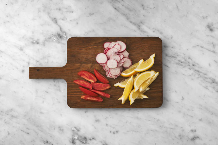 Prep the veggies
