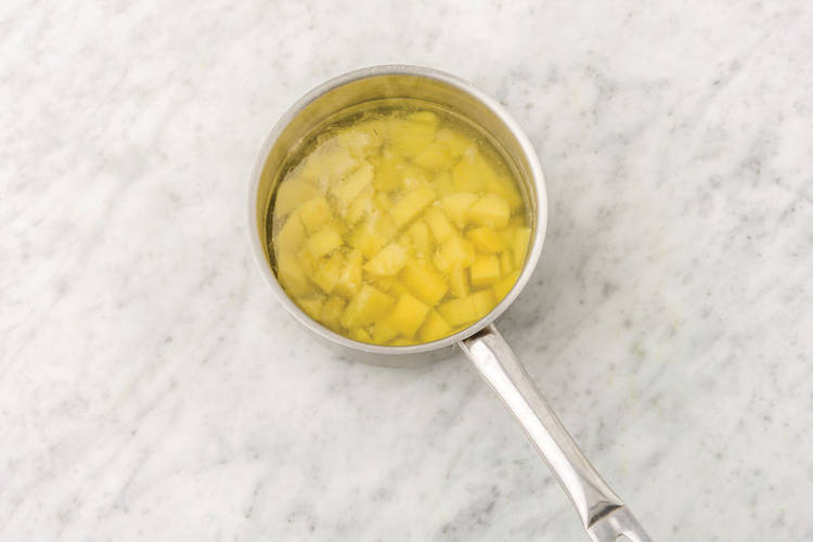 Cook the potato