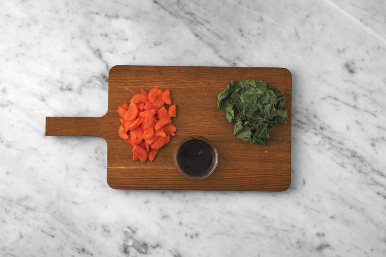 Get prepped & cook the veggies