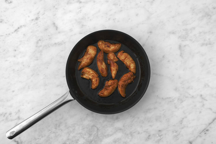 Cook the chicken