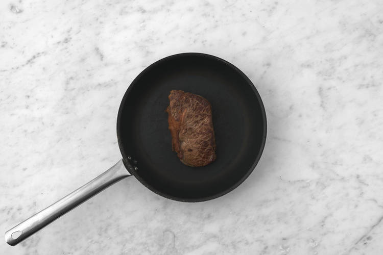 Sear the lamb