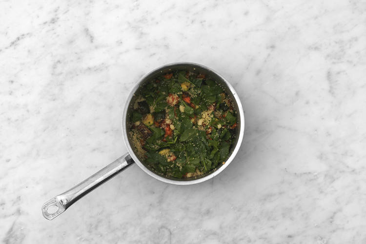 Finish the couscous