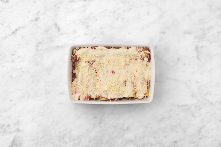 Assemble & bake the cannelloni