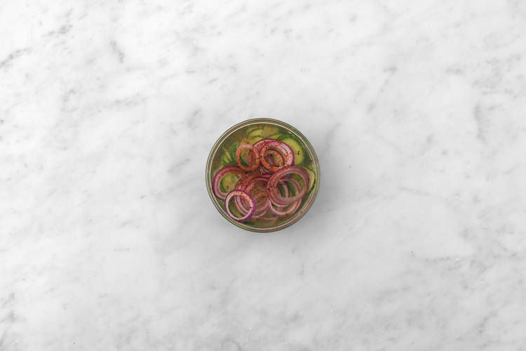 Pickle the veggies