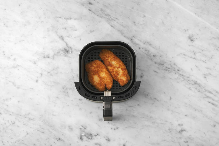 Cook the chicken
