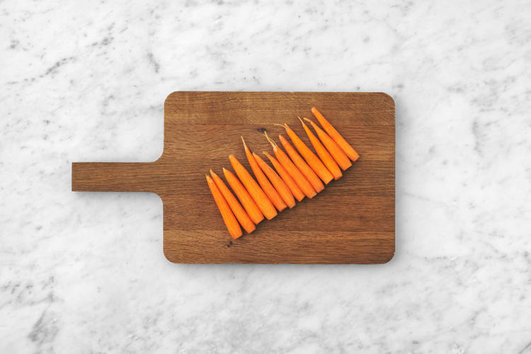 Roast the carrots