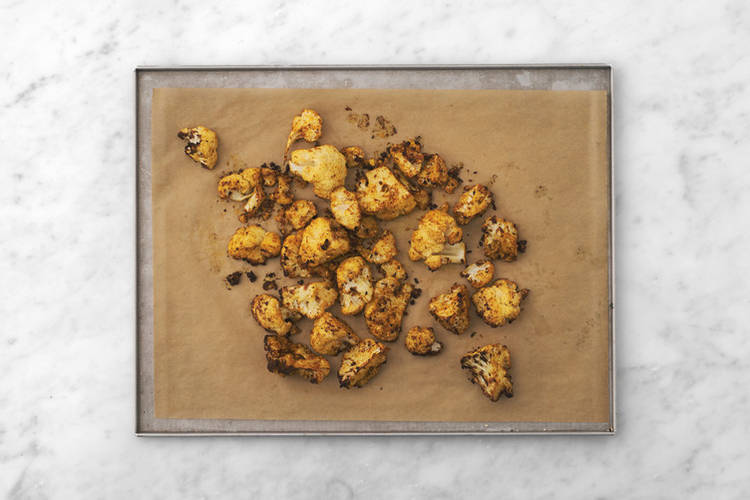 Roast the cauliflower