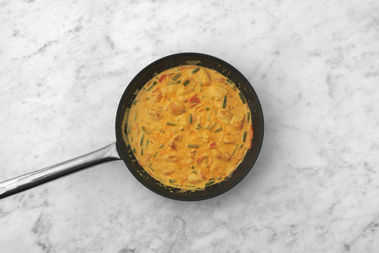 Cook the curry