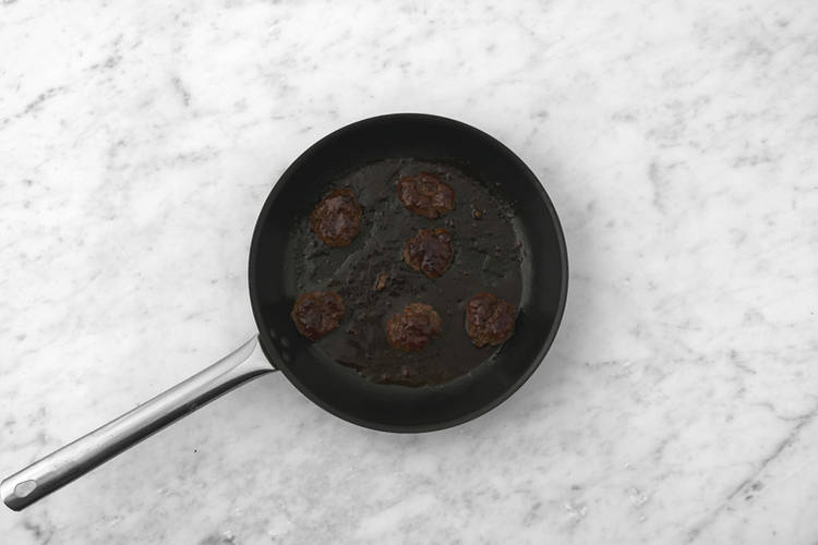 Cook the rissoles