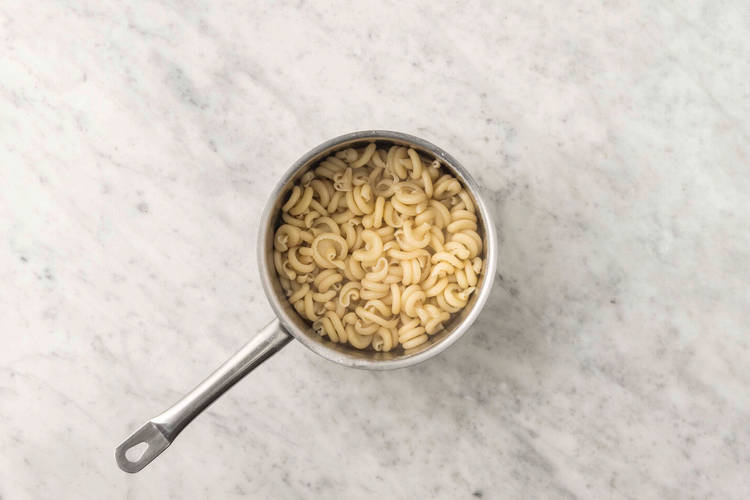 Cook the pasta