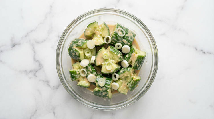 Marinate Cucumbers