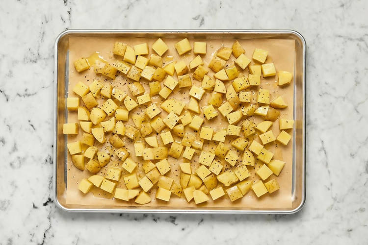 Rôtir les pommes de terre