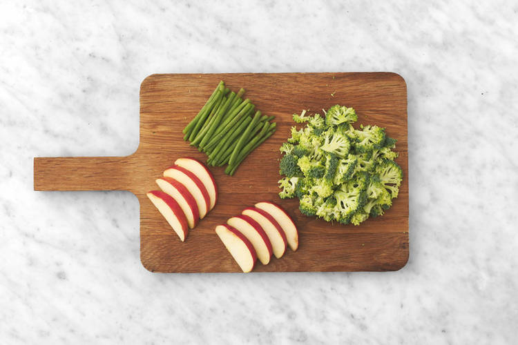 Prep the veggies