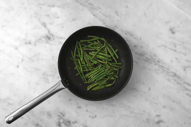 Cook the beans 