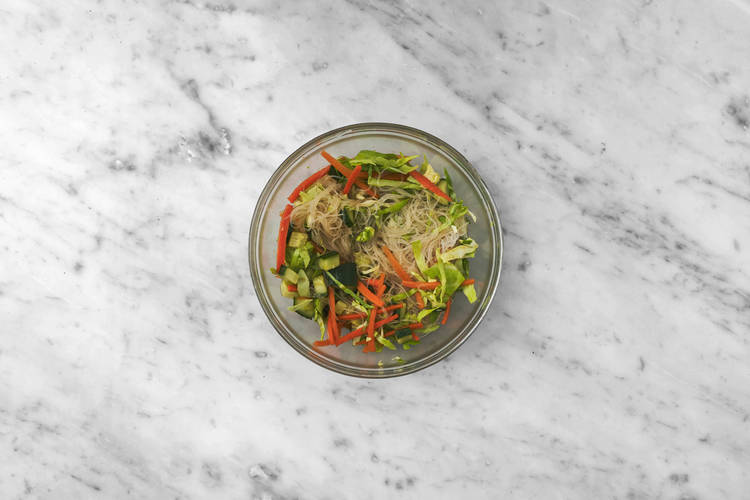 Toss the salad