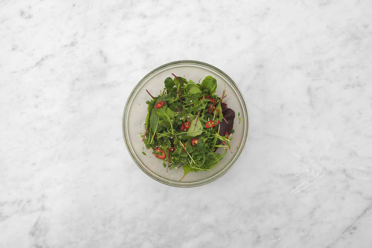 Make the salad