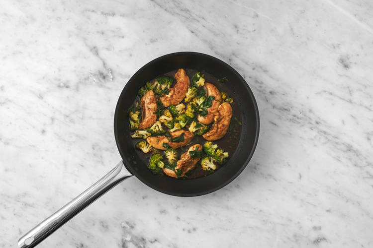 Cook the chicken & bring it all together