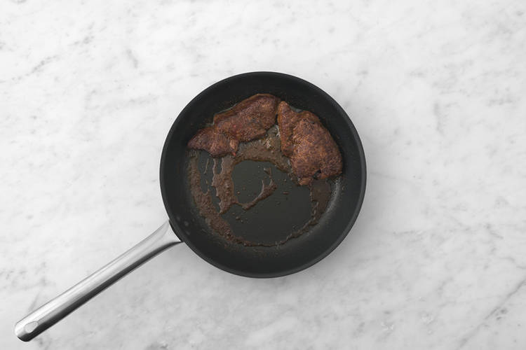 Cook the steak