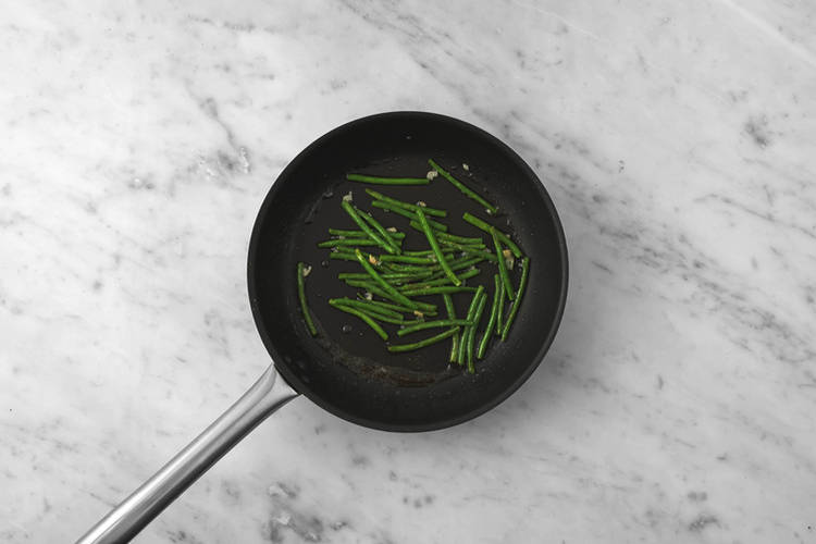 Cook the garlicky greens