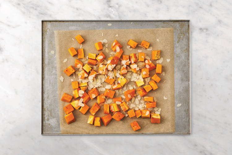 Bake the pumpkin