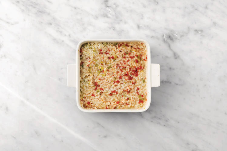 Finish the risotto
