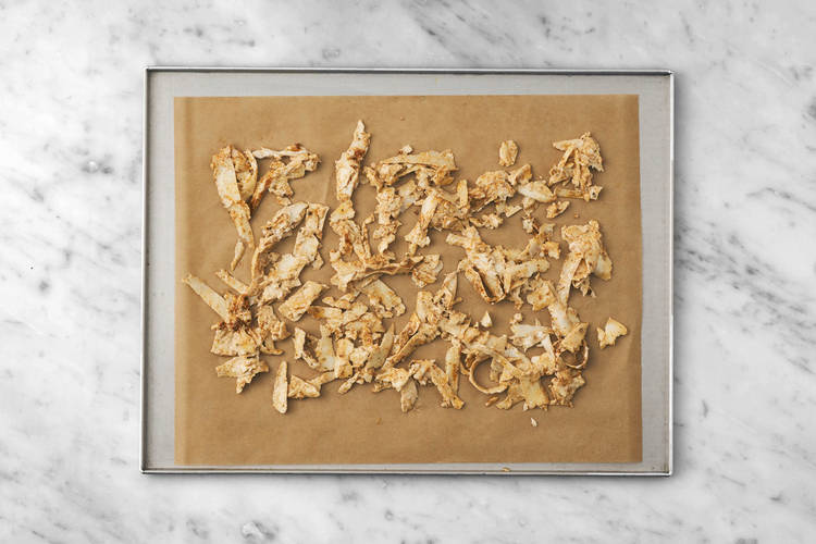 Bake the chicken