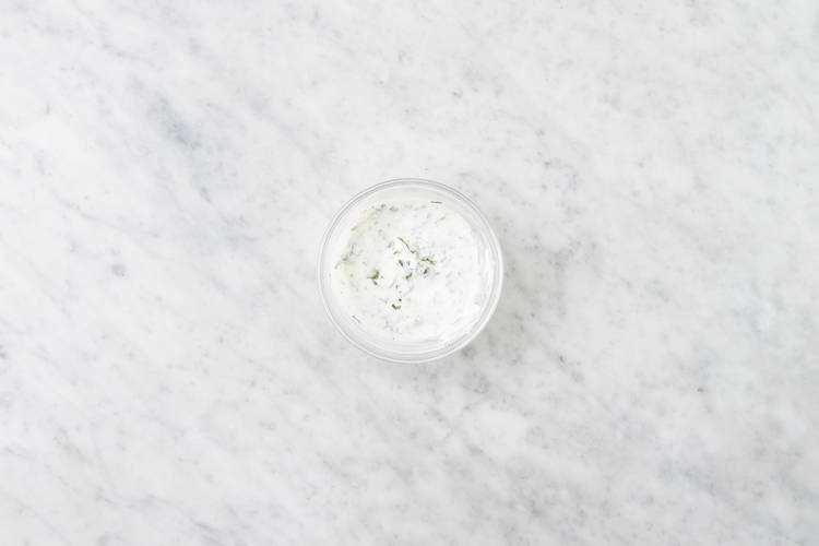 Mix the Soured Cream