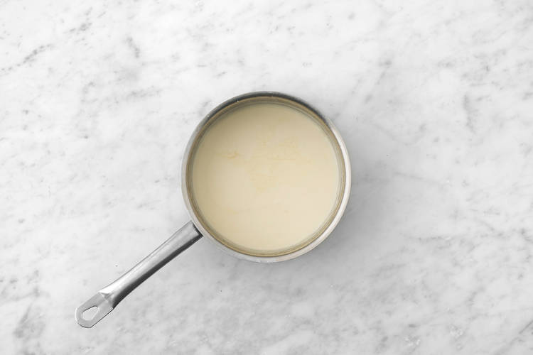 Make the Gratin Sauce