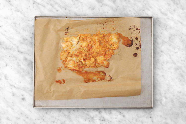 Bake the haloumi