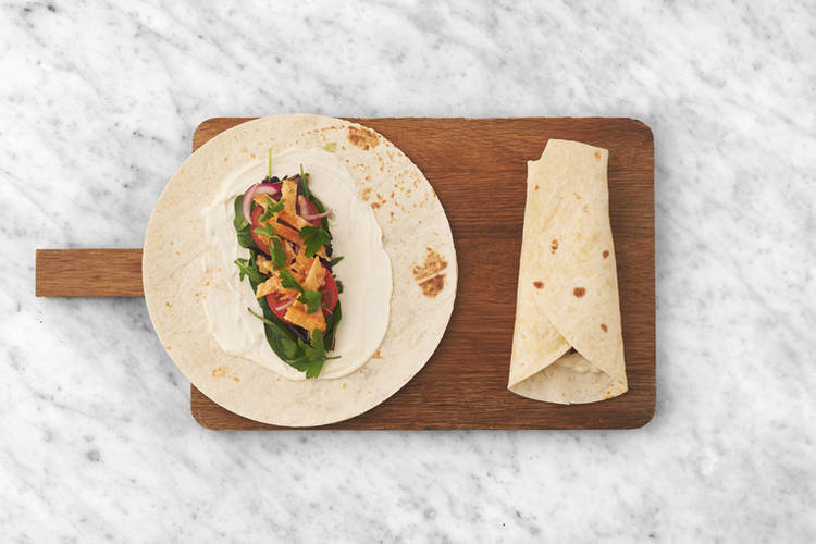 Assemble the wrap