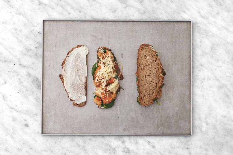 Assemble the sandwich