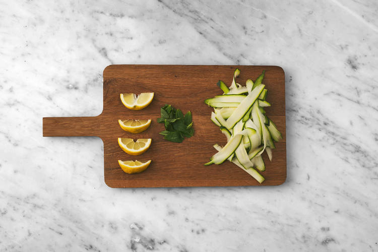 Get prepped & cook the chicken