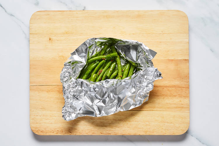 Préparer les haricots verts
