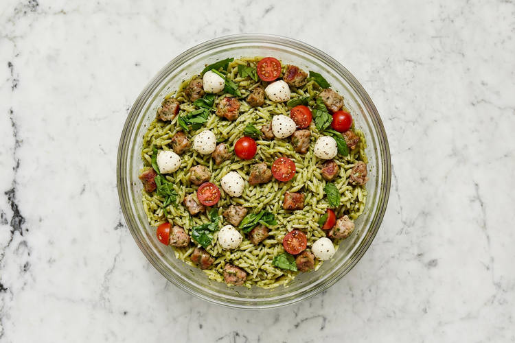 Assemble salad