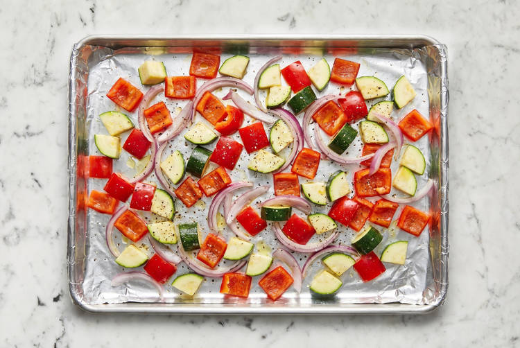 Griller les légumes
